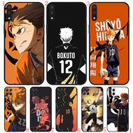Redmi 9 t 6A 7A 8A 9A 9C NFC Note 9T K70 e K70 Pro AB10 Anime Haikyuu anime Soft black phone case