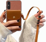 Crossbody Phone Case with Detachable Lanyard for BLU C5L Max 2024, BLU C5 Max Phone Cover Back Walle