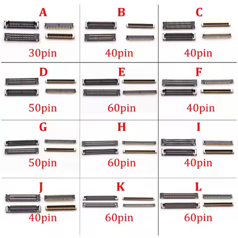 10pcs USB Charging FPC Connector For Xiaomi Redmi 10A 10X 9A Note 13 12 11 10 9 8 7 Pro S T E Poco M