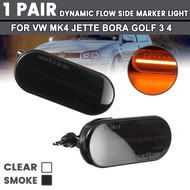 1 Pair LED Dynamic Day Light Side Marker Indicator Signal Lamp For VW MK4 Jette Bora Golf 3 4 Lupo P
