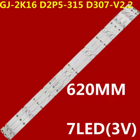 LED Backligh Strip For LB-PF3030-GJD2P53153X7AHU2-D LE32A3150/80,LE32A3158/80 32PFT4100 32PFT4132 32
