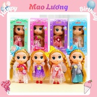 12cm toy doll with cute packaging for girls Doll Clothes Doll Bag