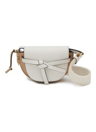 LOEWE MINI GATE DUAL BICOLOUR LEATHER BAG