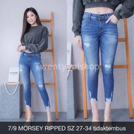 Jeans Wanita 7/9 MORSEY RIPPED-twenty olshop