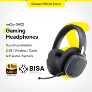 Baseus AeQur GH02 Gaming Wireless Headphones High Quality Sound 4-Speaker Driver 40h Audio Playback