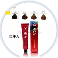 Sora Hair Color Dye Intense Gold Tones 7/37 9/37 7/33 8/33 100ml