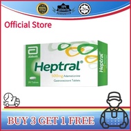 【buy 3 free 1】EXP 06 2027 （Official Store）Abbott Heptral 500mg 20s ( liver tonic ) 抗病毒 肝排毒