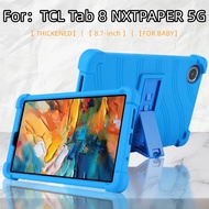 Tablet Case For TCL Tab 8 Nxtpaper 5G Tablet 8.7 inch 2025 Super Soft Silicon Tablet Case Stand Prot
