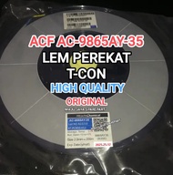 Lem ACF Tcon ACF AC 9865AY lem kusus ke jalur papan tcon tv led digital