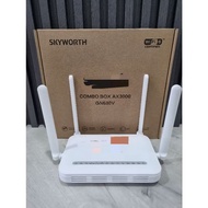 SKYWORTH Combo Box AX3000 GN630V Wi-Fi EasyMesh