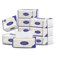 DWY  Tisu 10 Pack 5 Ply Travel Facial Tissue No Fluorescent Agent (240's x 10 Packs)