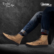Sneakers Casual Tychi HIGH Sepatu Kulit BAROK.ID