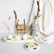 Abstracally Tray and coaster, aesthetic coaster, aesthetic tray