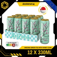 ARIZONA Green Tea with Honey 330ML X 12 (CAN)