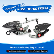 คาร์บอนไฟเบอร์สำหรับ BMW S1000RR S1000 RR 2015-2018ที่ปรับได้ที่วางเท้าเกียร์โยงที่วางเท้าด้านหลัง