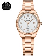 jam tangan wanita alexandre christie ac 2a83 original ac2a83 resmi new - rosegold white