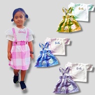 BAJU OVERALL RAJUT CANTIK ANAK  PEREMPUAN TERBARU / Setelan Rok 1-7Tahun