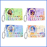 Mini Turntable DJ Keychain Cute Cartoon Bag Charm DJ Player Key Chain for Kids Boys Girls Children S