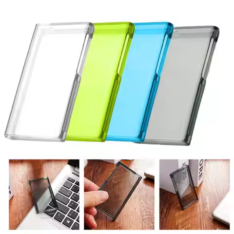 For Apple IPod Nano 7 Protective Case Nano 7 Solid Color PC Transparent Single Bottom Double-sided H