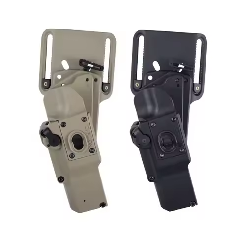 2026 Universal Pistol Holster for Glock Hunting Gun Surefire Flashlight Softair Holsters Movable Han