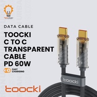 TOOCKI CTT2-JD0G 60W Fast Charging Type C to Type C Cable