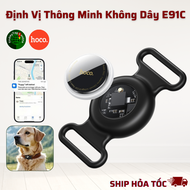 Thiết bị định vị thú cưng Hoco E91C hỗ trợ Apple Find My định vị toàn cầu chống thất lạc đồ