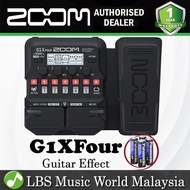 Zoom G1X FOUR Multi Effects Processor Pedal Guitar Stompbox Drum Machine (G1XFour G1X4)
