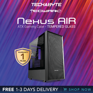 Tecware Nexus Air Mid Tower Tempered Glass/ Steel Side Panel ATX Case