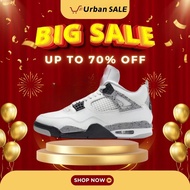 air Jordan 4 UA Black cement Lowcut Basketball Shoes Leisure Shoes For Men Sneakers Rubber Sports