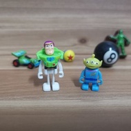 絕版 三眼仔 巴斯 積木人仔 Toy story dianey