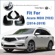 Mudguard For Acura MDX YD3 2014 2015 2016  2017 2018 2019 Front Rear 4pcs Mudflaps Mudguards Car Acc
