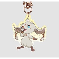 Abby Glitter Acrylic Keychain 5 NANG DECOR SHOP