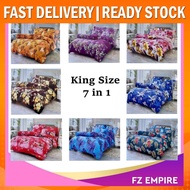 cadar comforter size king 7 in 1