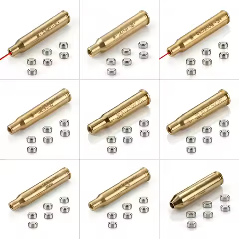 Laser Bore Sighter 223/308/30-06/30-30/300WIN/9.3x62/6.5x55/8x57/7.62x39/303/22-250/7MM/8MM Boresigh