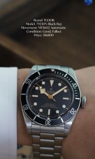 ⚫️靚價Tudor Black Bay 41 Black✅- 79230N🔥
二手中古 TUDOR Heritage Black Bay 41 79230N
-大錶冠
-時標及指針均以金色點綴
-MT