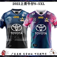 Blue jeans on the new NRL native home and away version of short sleeve T-shirt Rugby football clothes clothes jersey