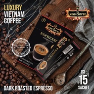 King Coffee Espresso Import 15 Sachet - Kopi Espresso Instan Vietnam Tanpa Gula
