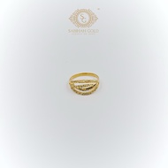 SABIHAHGOLD Ring 916/22K Original Gold GR0001828