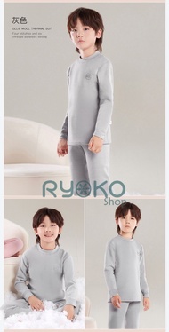 Ultra Heattech แบบ -20 สำหรับเด็ก ชุดฮีทเทคเด็ก กันหนาวได้ถึง-20องศา มี120-160 พร้อมส่งจากไทย