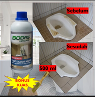 BODAS PEMBERSIH KAMAR MANDI 500ml Paket Hemat Cairan Pembersih Kerak Noda Toilet Kloset Keramik Setanless Syower Kran Pembersih Serbaguna Peralatan Dapur Rumah Tangga