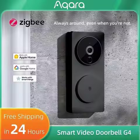 Aqara Smart Doorbell G4 Video Doorbell Electronic Cat's eye 1080P HD Night Vision Wireless Remote Mo
