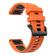 26mm Silicone Strap for Garmin Fenix 5X 6X 7X Garmin Series Replacement Strap Wristband for Garmin E