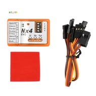 NX4 PRO/ Flight Controller 3D Flight Gyroscope Balance for Fixed-Wing Aircraft Support Rate/Hold/Gyr