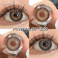 【Power 0.00~-8.00】Eyeshare OMG Contact Lenses for Eyes Brown/Gray Natural Lens Make Up Softlens Year