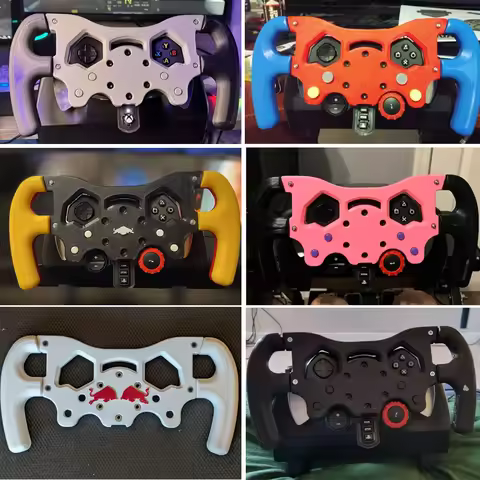 Customized 3D Printed PLA F1 Style Racing Wheel Kit for Logitech G29/G929/G920/G923