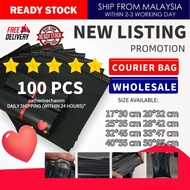 (Ready Stock)Parce 100 PCS Courier Bag j&t flyer dhl citylink Beg Kurier 快递袋 Poslaju Packaging Bag P