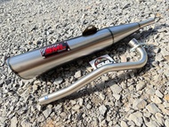 SML W-125R/125S ไฟเลี้ยวบังลม งานเหล็ก สีดิบ คอดัด สามารถ เลือกสเปกได้