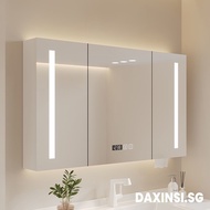 DAXINSI  Intelligent Solid Wood Bathroom Mirror Cabinet, Bathroom Mirror Cabinet, Storage, Dressing Mirror, Hand Washing Mirror, Toilet Mirror With Storage Rack, Defogging Mirror