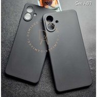 Samsung A07 4g A07 5g a17 soft Case square black Case