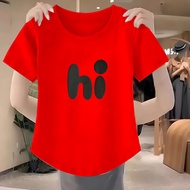 ZOZO_WOMEN'S OVAL T-SHIRT SHORT SLEEVE SPANDEX M-XXL T-SHIRT hi